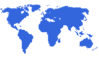 Click on a continent to list its cases